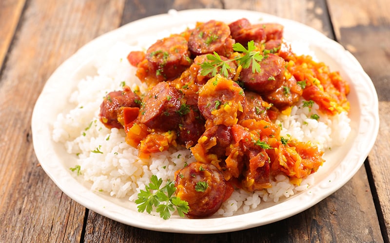 Rougail saucisse