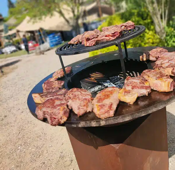 Viande brasero à Saint-André-de-CubzacRepas